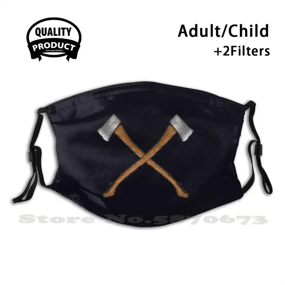 Маска для лица против пыли моющаяся многоразовая с фильтром | Аксессуары одежды