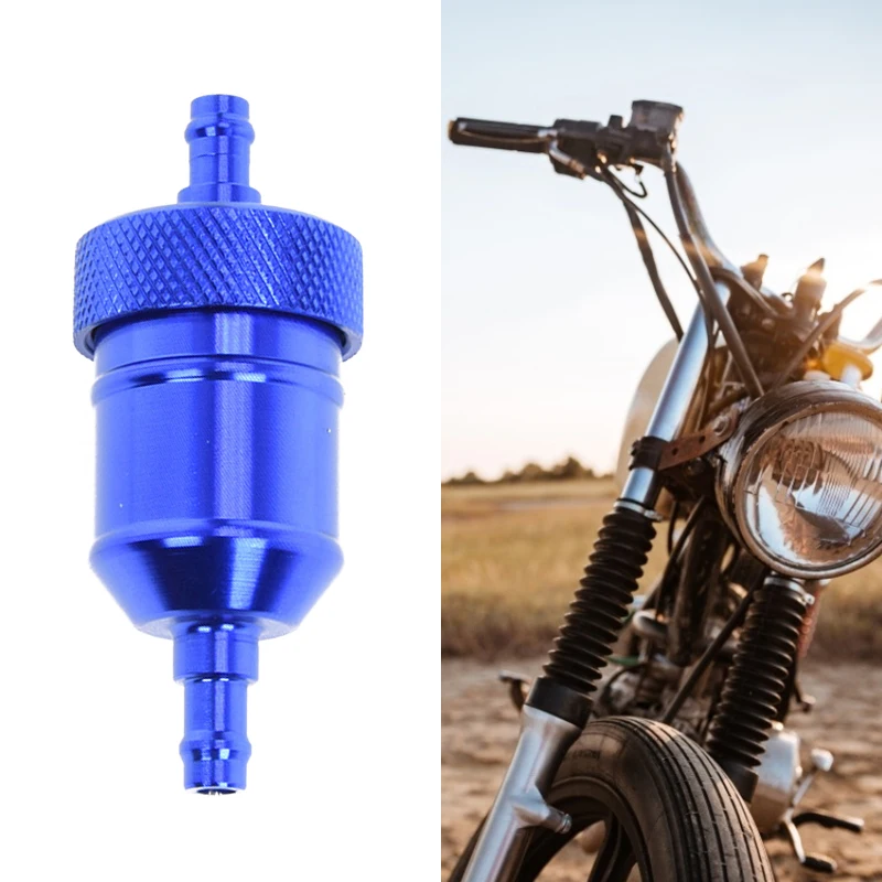 5 цветов 8 мм бензиновый газ топливный фильтр очиститель для мотоцикла питбайка