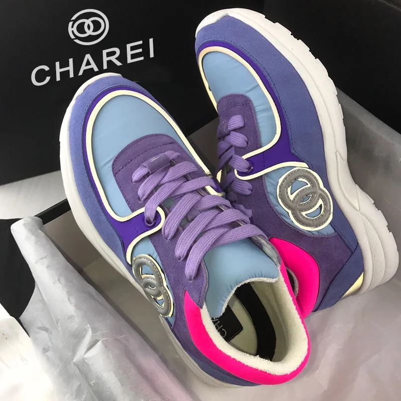 

CHAREI counter the highest version of sports and leisure flat shoes for male female students fashionable versatile