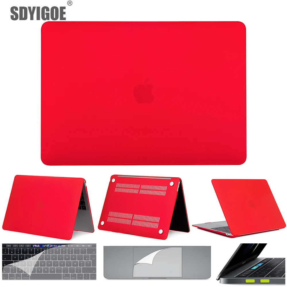 Чехол для ноутбука macbook air 13 pro Retina чехол 16 A2141 A2159 A90 A1932 A2179A1708 матовый защитный