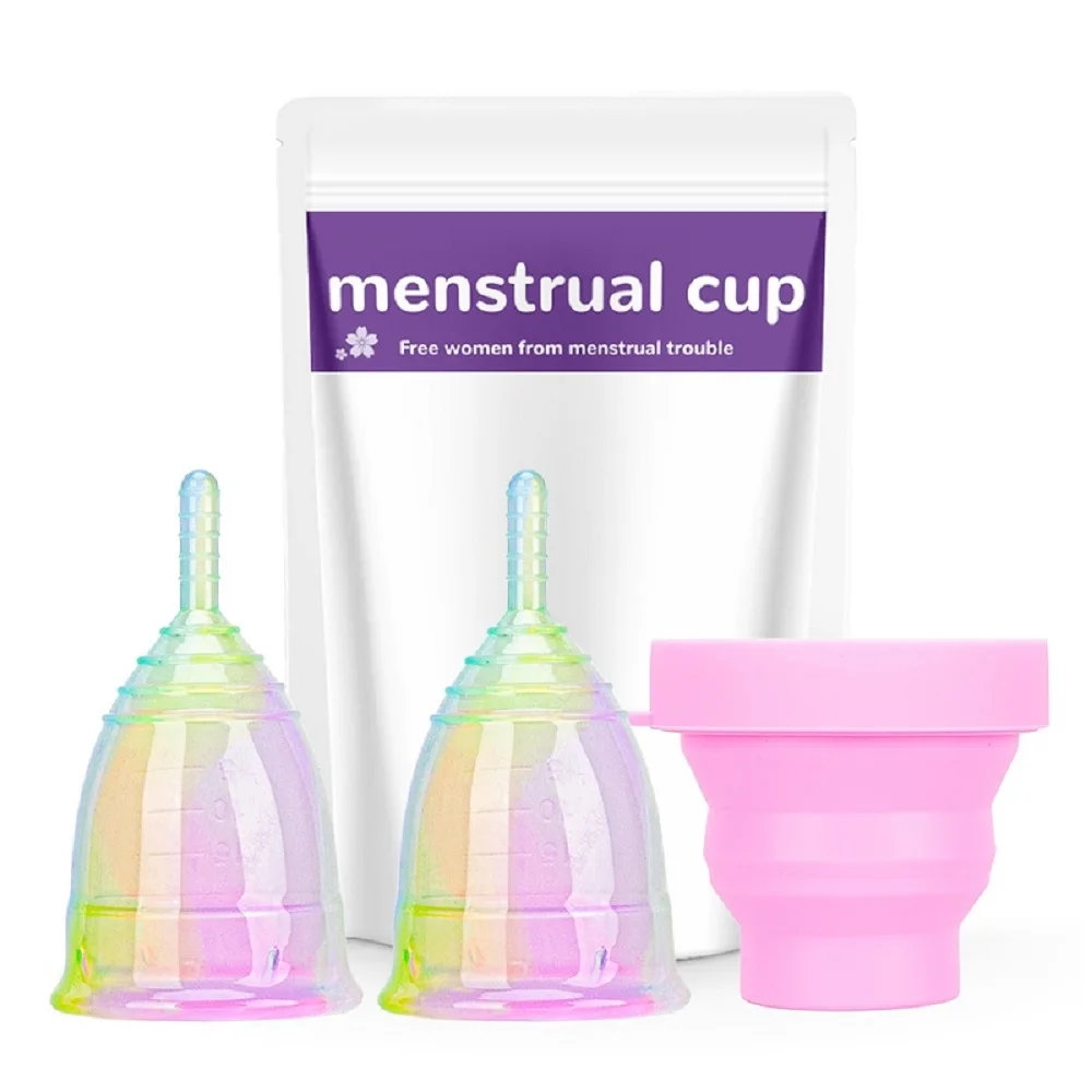 Feminine Hygiene Copa Menstrual Cup Colorful Menstrual Cup Medical Grade Silicone Menstrual Cup Lady Cup Period Cup For Women