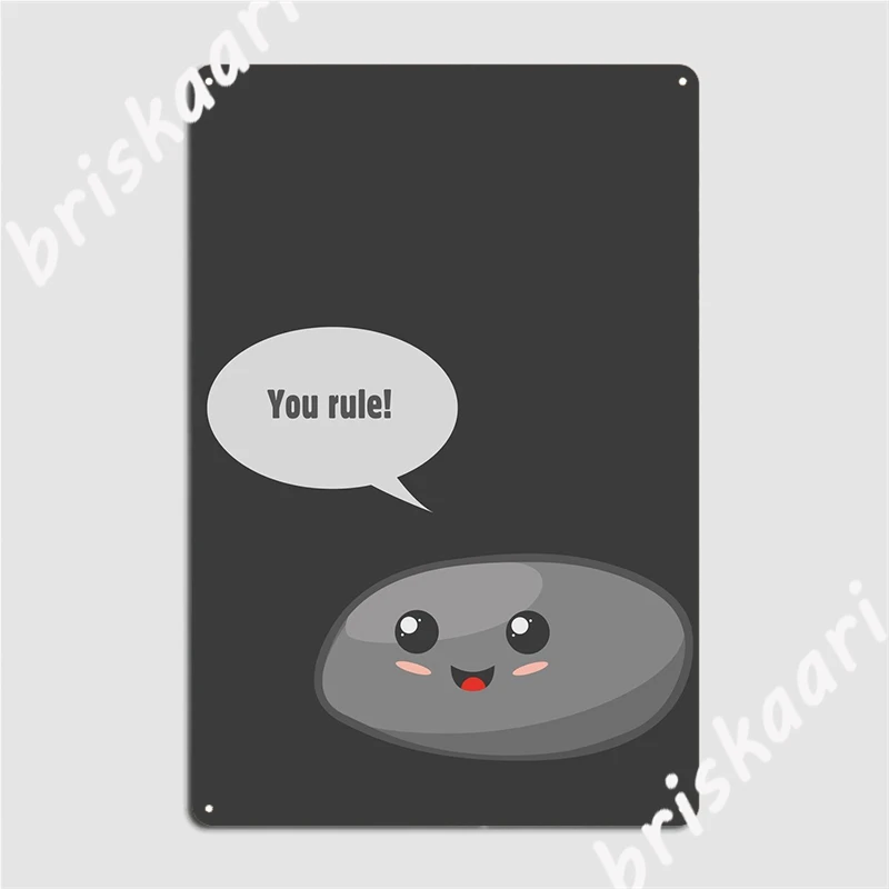 

Металлический плакат You Rock, кинотеатр, кухня, печать на стене, фотоплакат