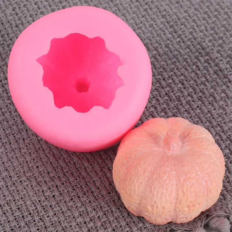 Хэллоуин 3D Тыква торт прессформы Горячие силиконовые свечи DIY формы для мыла