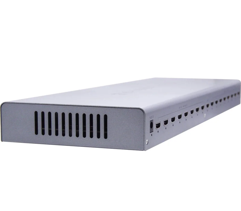 4K HDMI 16x1 Quad Multiviewer Switcher 16 в 1 бесшовный переключатель мульти зритель разделитель