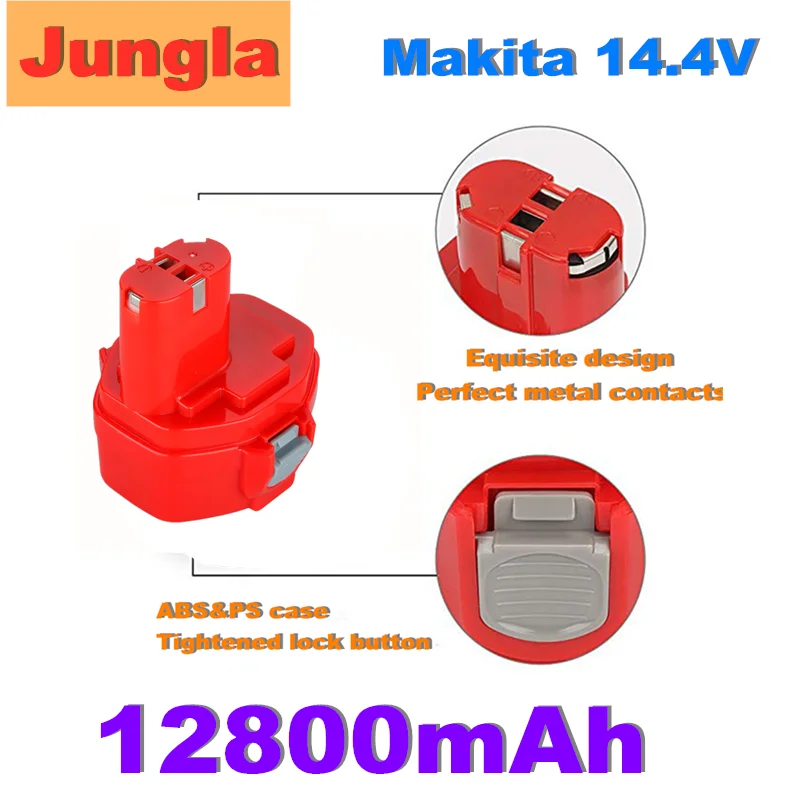 PA14 12800 мА/ч 14 4 V NI CD Мощность инструмент Батарея для MAKITA Makita 1422 1420 192600 1 6281D