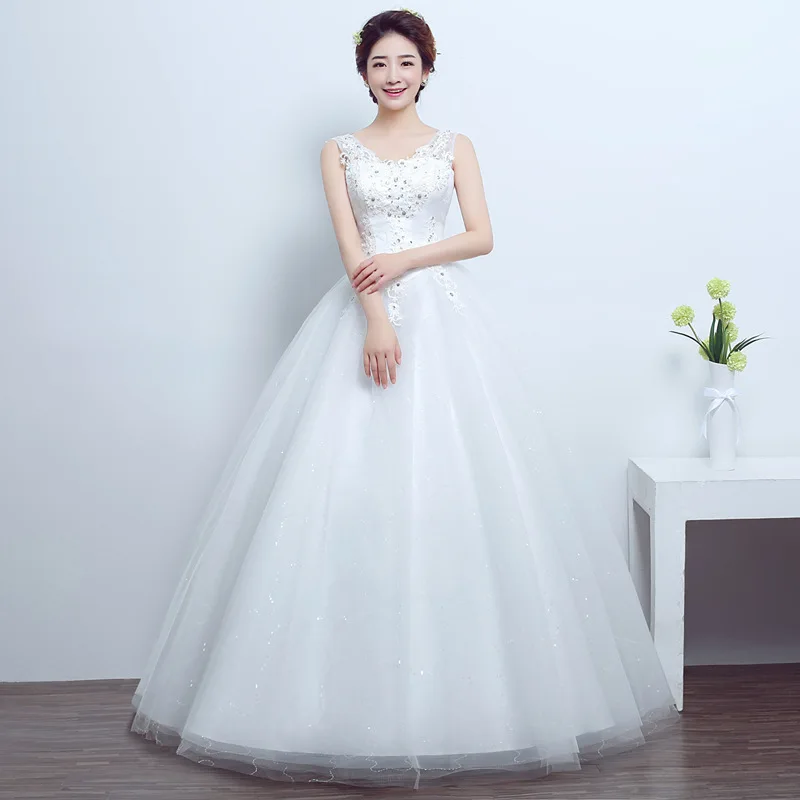 Женское свадебное платье на одно плечо в Корейском стиле приталенное принцессы