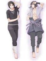 anime pillowcase uchiha sasuke male anime cosplay diy customized dakimakura bedding body pillow case hugging pillow cover case