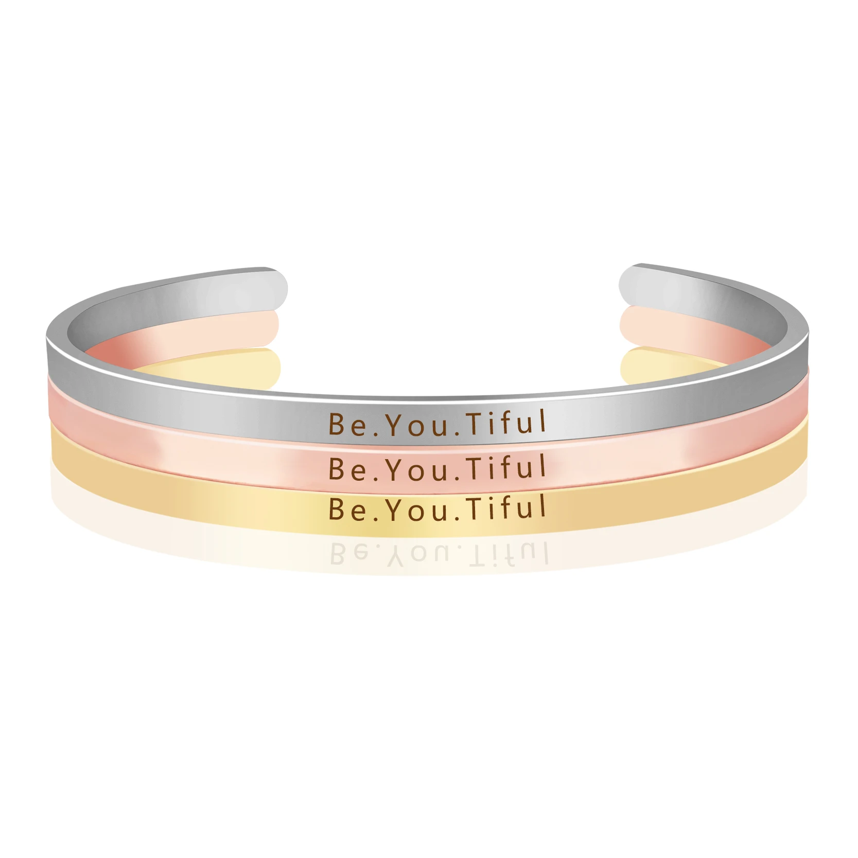 Вдохновляющие цитаты ручной штамповки манжета браслет с мантрой для мужчин и