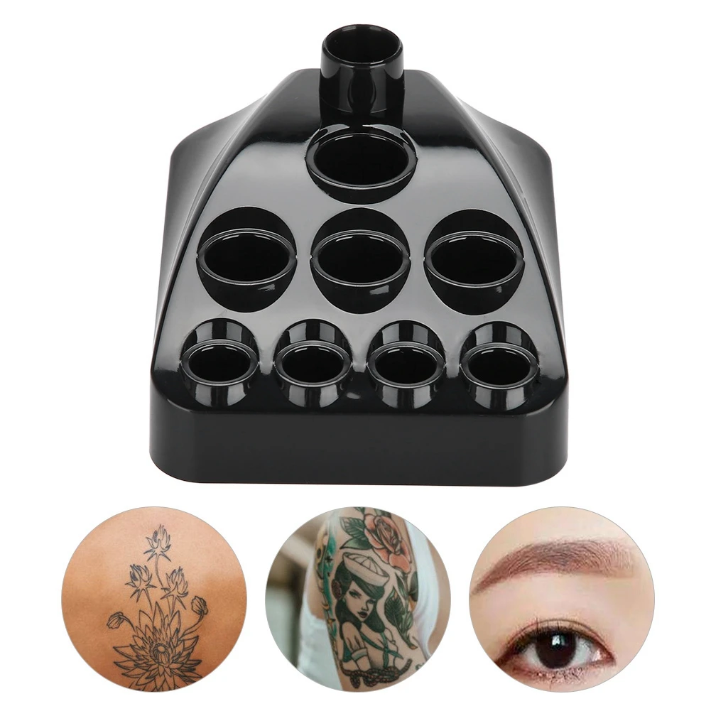 1 шт. мануального татуажа бровей пигментные чернила чашки стойки Пластик