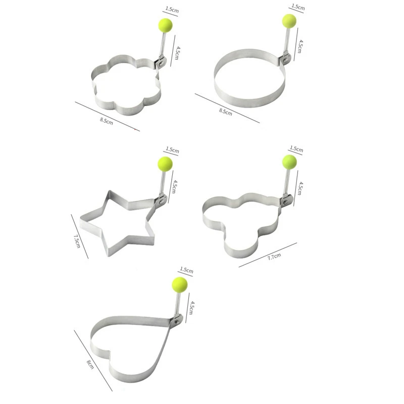 Форма для омлета из нержавеющей стали 1 шт. кухонные принадлежности