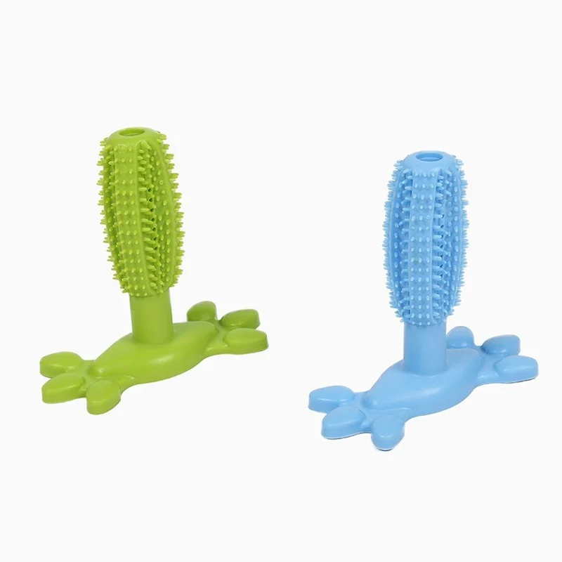 

Dog Molar Stick Dog Toothbrush Dog Chew Teeth Cleaner Brushing Stick Natural Rubber Doggy Dog Chew Toys Toothbrush for Pet