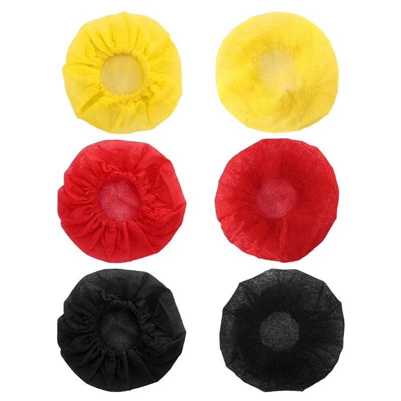 

New 200 Pieces Disposable Microphone Cover Non-Woven Microphone Cover for KTV Recording Room News Gathering