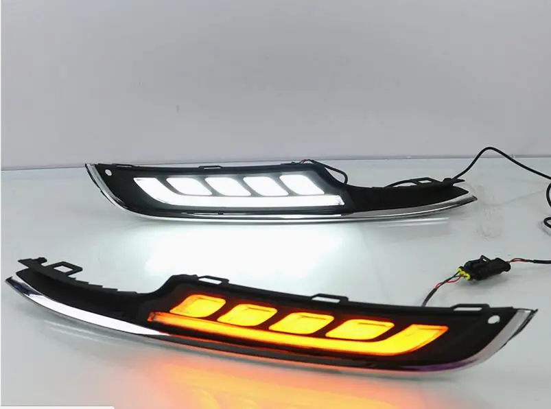 СВЕТОДИОДНЫЙ DRL Дневной светильник автомобильные аксессуары ABS 12В