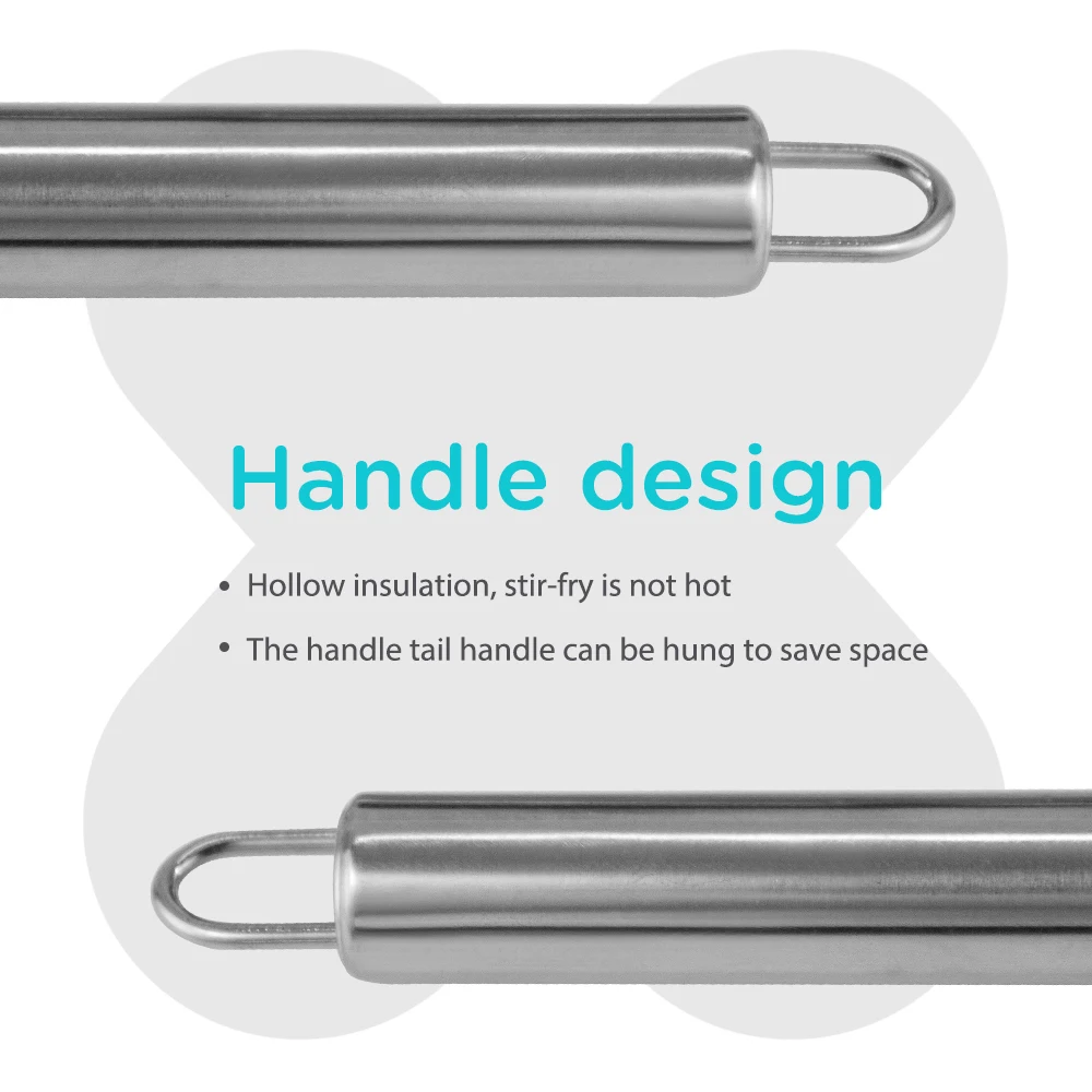 Кухонная утварь нержавеющая сталь антипригарная ложка для супа шпатель дуршлаг
