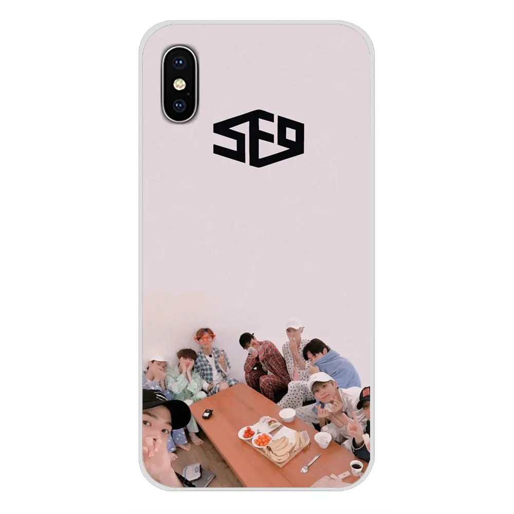 For Xiaomi Mi4 Mi5 Mi5S Mi6 Mi A1 A2 5X 6X 8 9 Lite SE Pro Max Mix 2 3 2S Transparent Soft TPU Case sf9 kpop Korean group boy | Мобильные