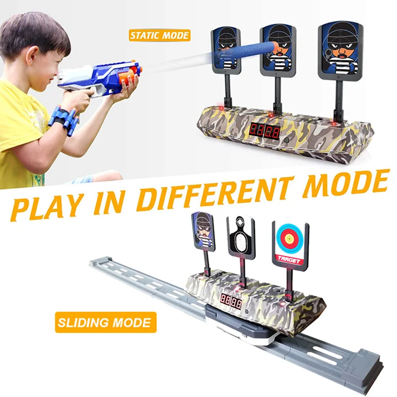 Воздушная пуля Move Run Nerf автоматический сброс электрическая стреляющая мишень