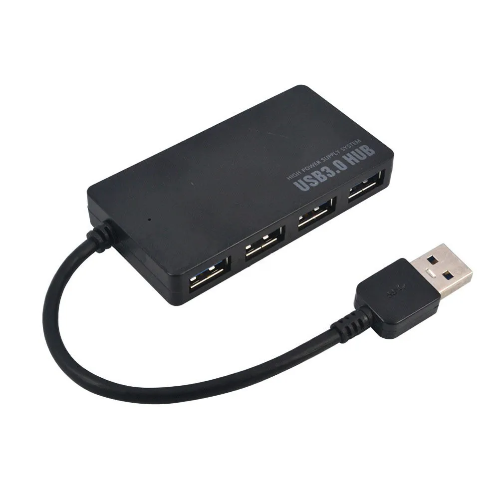 Высокая Скорость 4 Порты и разъёмы s USB 3 0 концентратор с Питание USB2.0 разветвитель