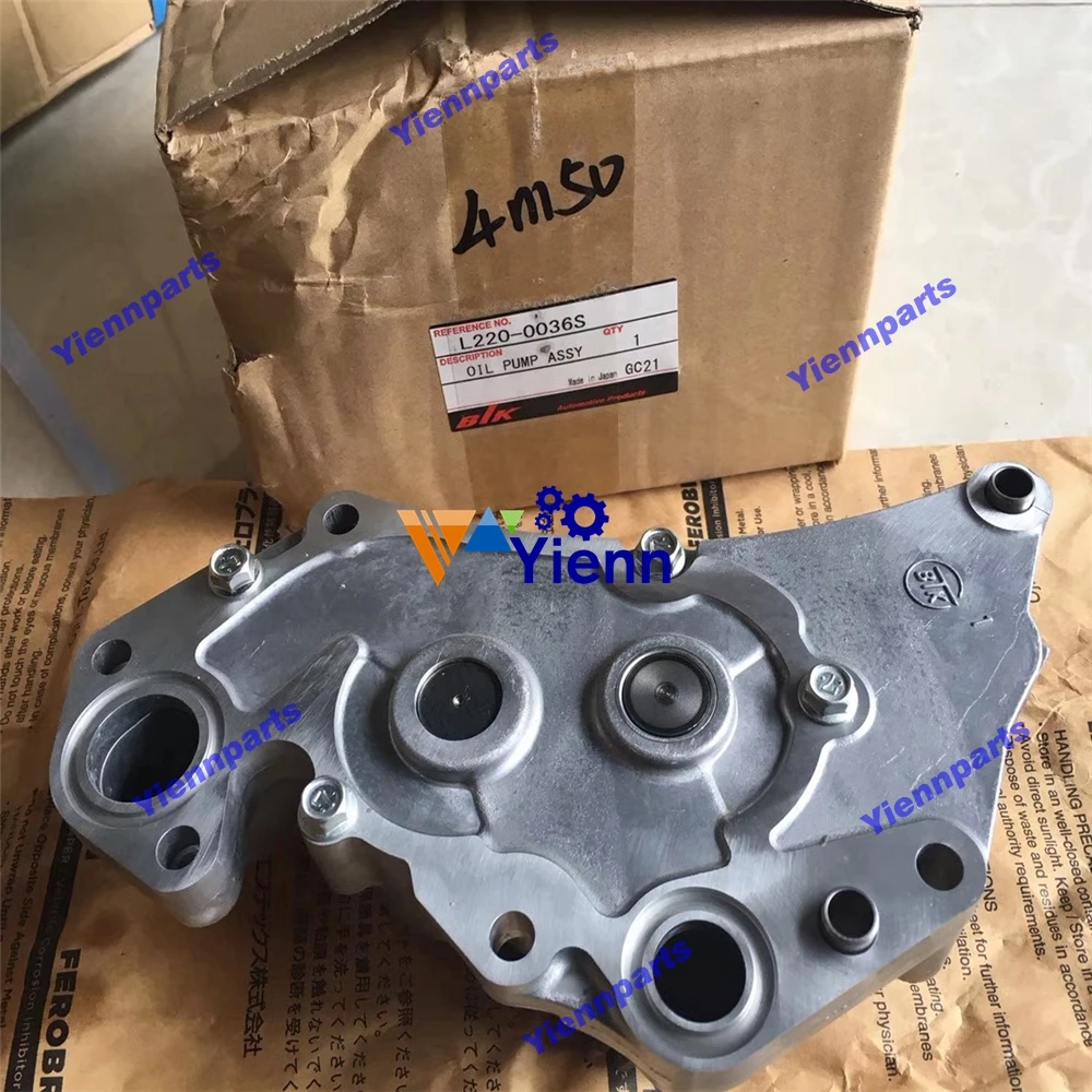 Для Mitsubishi 4M51Oil Pump ME221756 экскаватор-погрузчик | Автомобили и мотоциклы