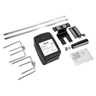 Электрогриль для приготовления пищи и кемпинга, из нержавеющей стали