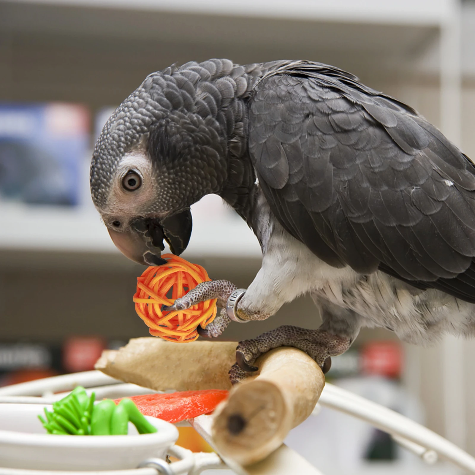 10 шт. ивы шар из ротанга шарики жевательные игрушки для птиц попугаев птичья