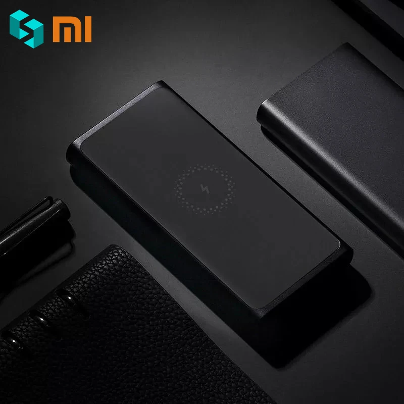Оригинальный Xiao mi беспроводной банк питания 10000 мАч Xioa Xiaomi Быстрое беспроводное