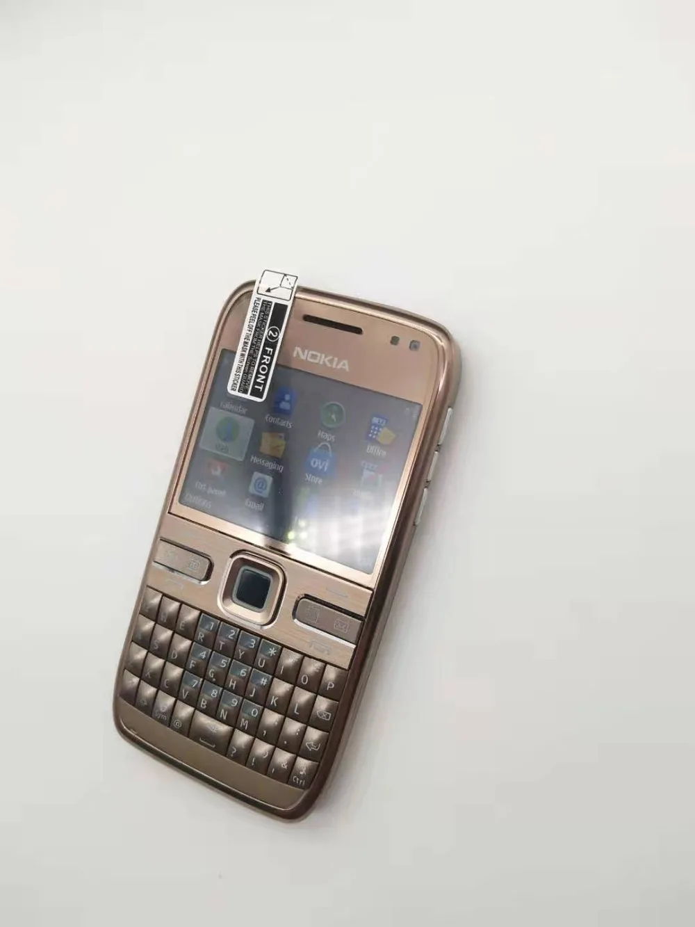 E72 Nokia E72 мобильный телефон 3g Wifi gps 5MP черный разблокированный E серия смартфон и один год гарантии отремонтированный