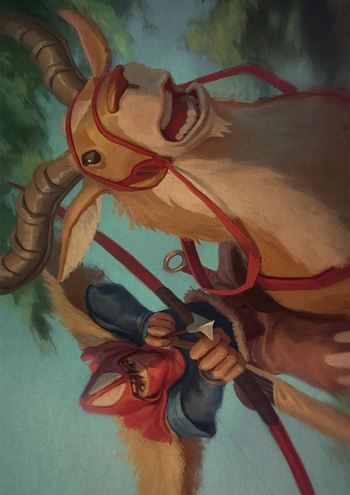 Плакат из крафт-бумаги в японском стиле для украшения гостиной спальни бистро -