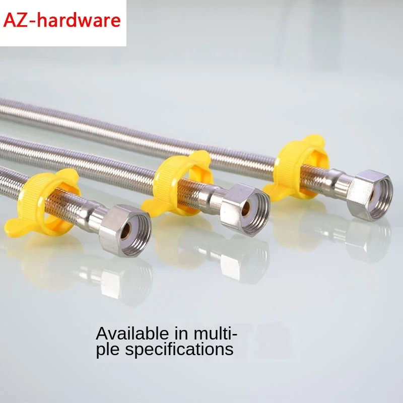 Плетеная труба из нержавеющей стали 304 впускной шланг для горячей и холодной воды