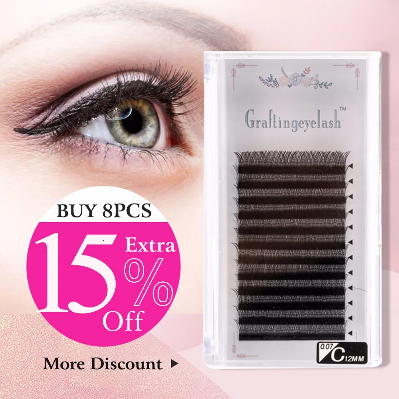 DORADOSUN YY Индивидуальные ресницы 12 Ряд объемные вееры накладные 8 14 мм