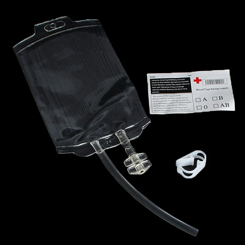 350 мл медицинская ПВХ многоразовое кровяное пакетик для энергетических напитков