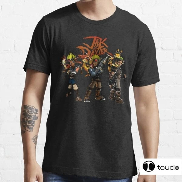 

Jak And Daxter Men'S T-Shirts Fashion Bulb 3D Print T Shirt Men Casual O-Neck Men Tshirt Brand Funny T-Shirt Homme Top Tees