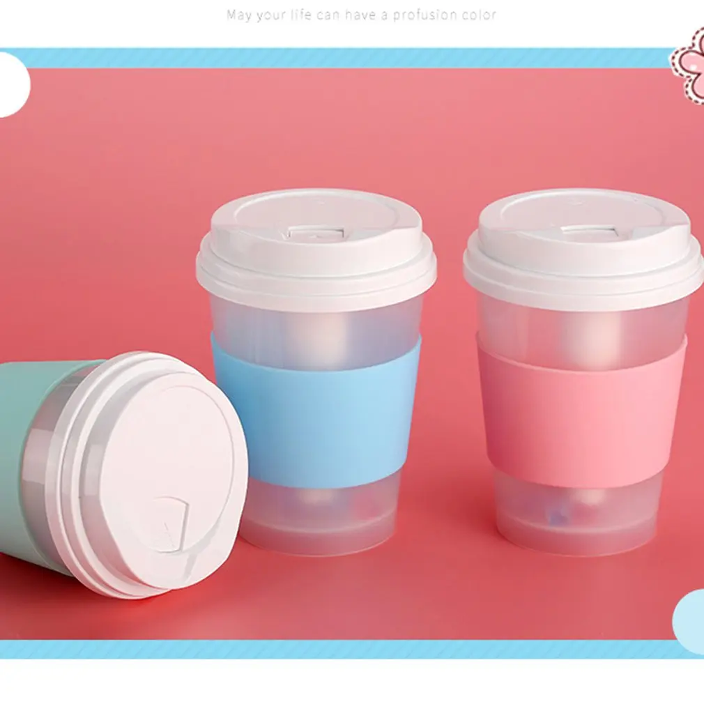 

Colorful ice cup humidifier creative night light Portable Convenient Useful