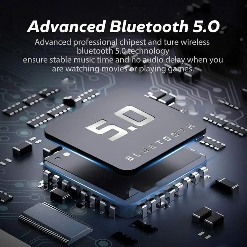1 пара наушников Bluetooth 5 0 беспроводные наушники D7T0 эргономичные спортивные Hi Fi
