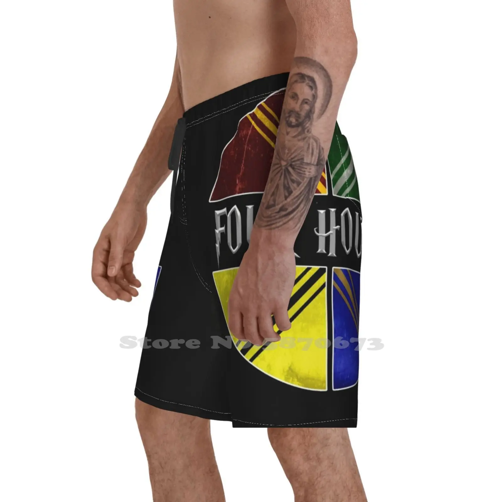 Спортивные шорты для бега плавания фитнеса четыре дома|Плавки и пляжные шорты| |