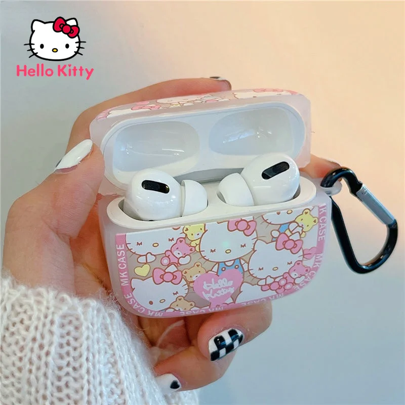 

Hello Kitty Airpod Case Cute Airpods1 2 Apple Airpods Pro Airpods 3 Cartoon Cover