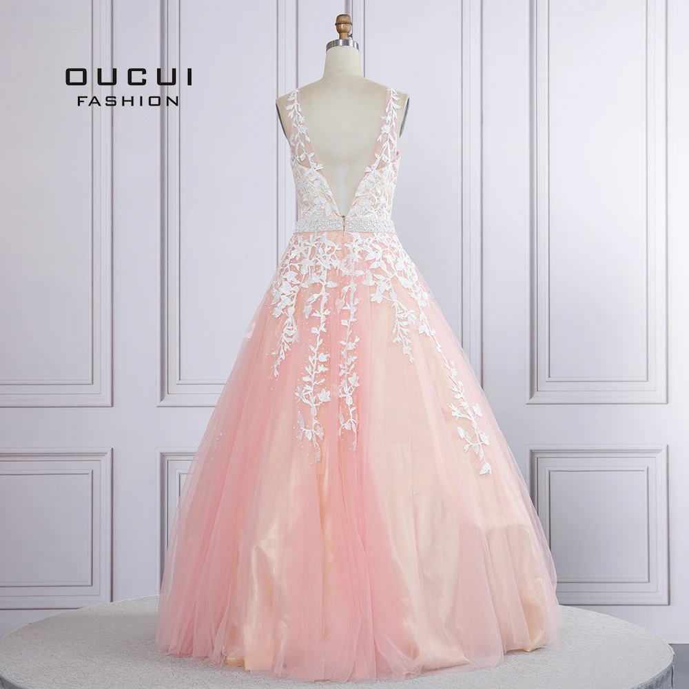 Женское винтажное вечернее платье длинное ТРАПЕЦИЕВИДНОЕ ПЛАТЬЕ С V-образным