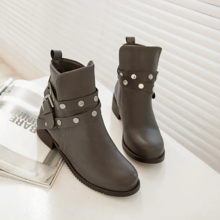 Ботинки большого размера женская обувь ботильоны для женщин женские ботинки