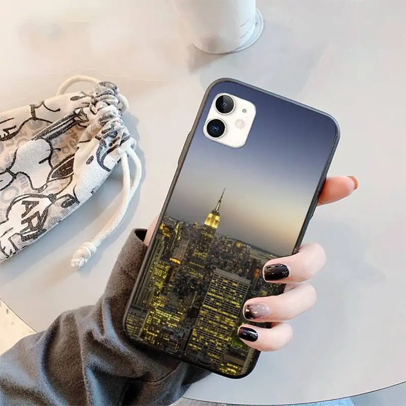 

NYC NEW YORK city Phone Case for iPhone 11 12 mini pro XS MAX 8 7 6 6S Plus X 5S SE 2020 XR
