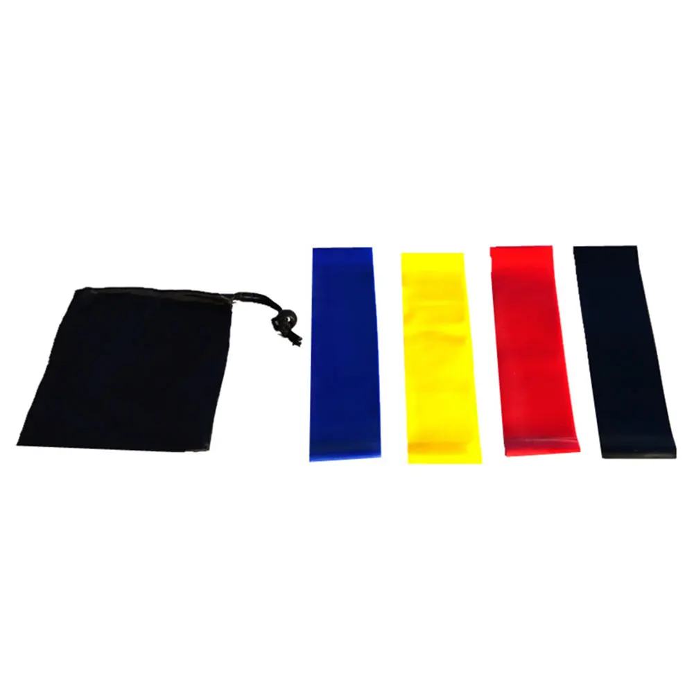 

6 pcs/set Yoga Rally Belt Six Piece Set Chrysanthemum Rope 10 Hole Resistance Ring 500 Belt Stretch Back Shoulder Stretch Belt