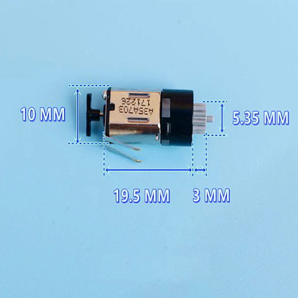 Прецизионный мини двигатель М10 микро 10 мм планетарный редуктор с медленной