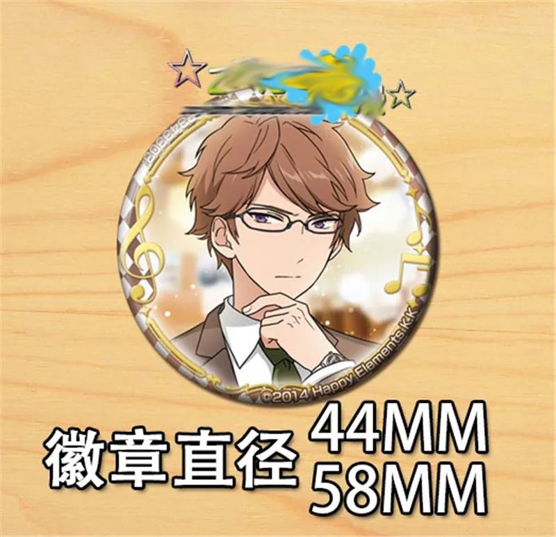 Аниме Ensemble Stars значки на рюкзак сумки коллекции Аксессуары Булавки значок