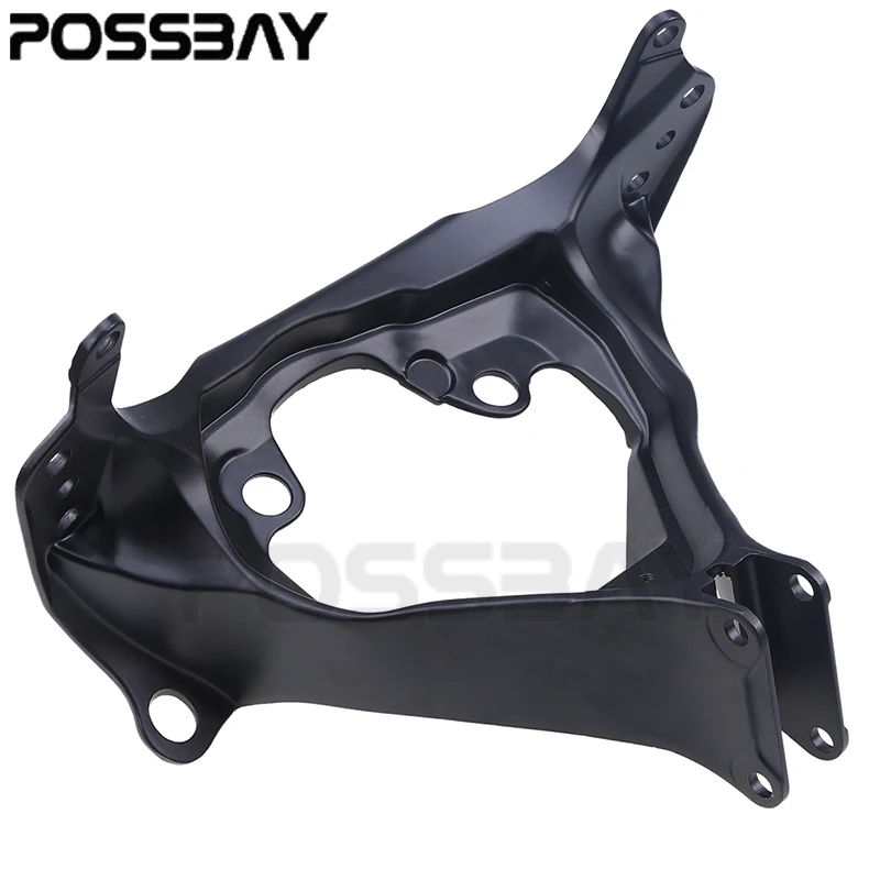 

POSSBAY POSSBAY Aluminum Black Upper Headlight Fairing Stay Bracket For Suzuki GSXR 600 750 2006 2007 06 07 Motorcycle Fairing