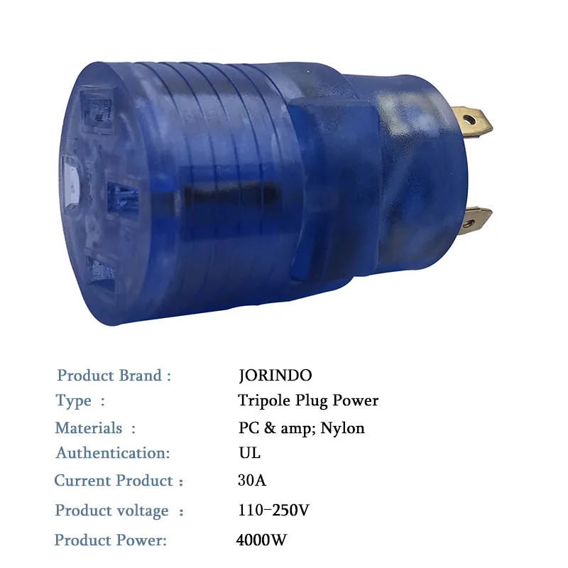 TT 30P для 14 50R 3 зубец 30 Ампер с разъемом папа до 50 женский Генератор адаптер