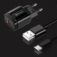 3a quick charge 3 0 usb charger for xiaomi a2 lite redmi 9a 9c 7a 6a note 6 5 4 4x 5a pro s2 3 2 micro usb cable fast charger