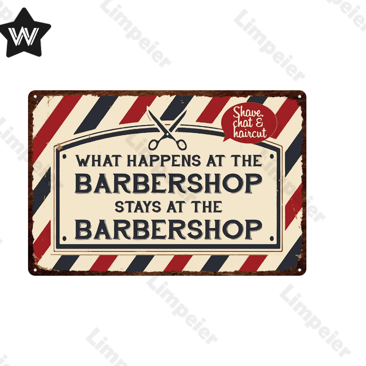 Металлический знак Route 66 винтажный яркий металлический барбершоп жестяной