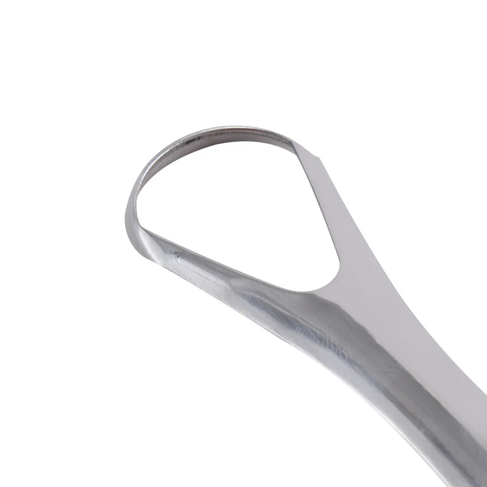 Многоразовый скребок для языка из нержавеющей стали очиститель полости рта