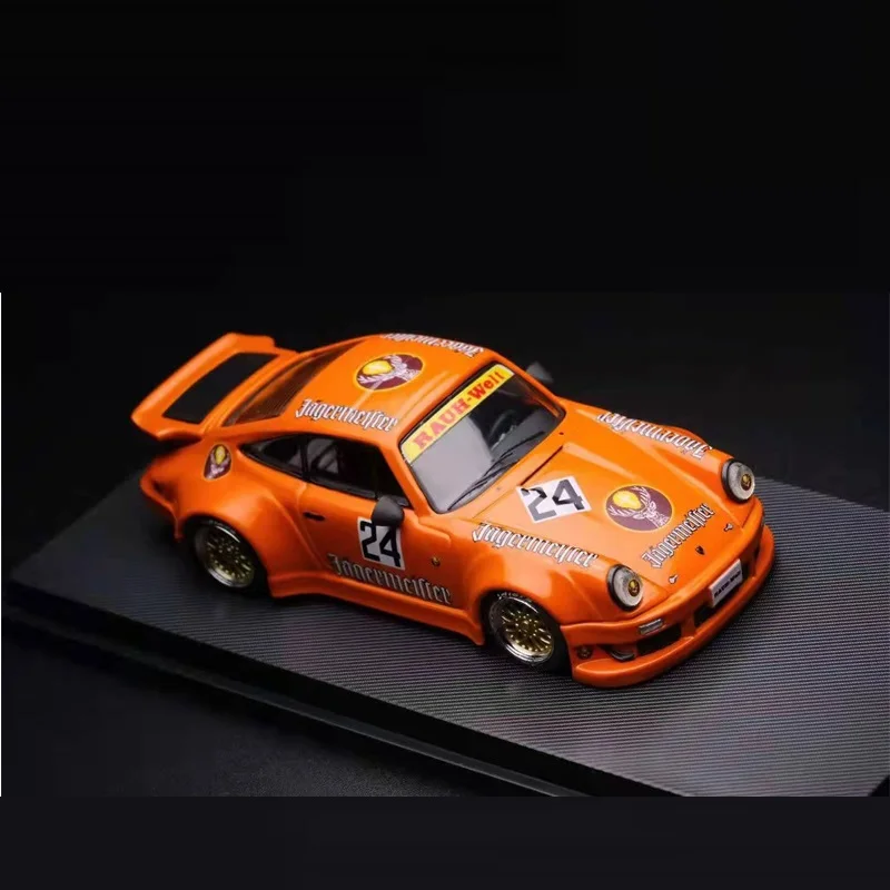 

Модель собирать 1:64 раух-рант RWB930 широкий корпус модифицированный Jagermeister сплав моделирование автомобиля