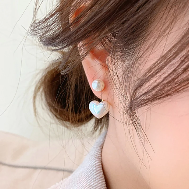 

Jewelry 2020 Trend Bts Goth Fashion Pearl Hanging Earrings Hoop Unusual Earrings For Women Jewelry For Women