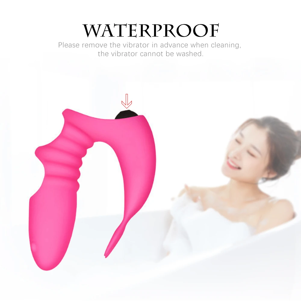 Силиконовый фаллоимитатор Женский Вибратор перчатка на палец вагинальный