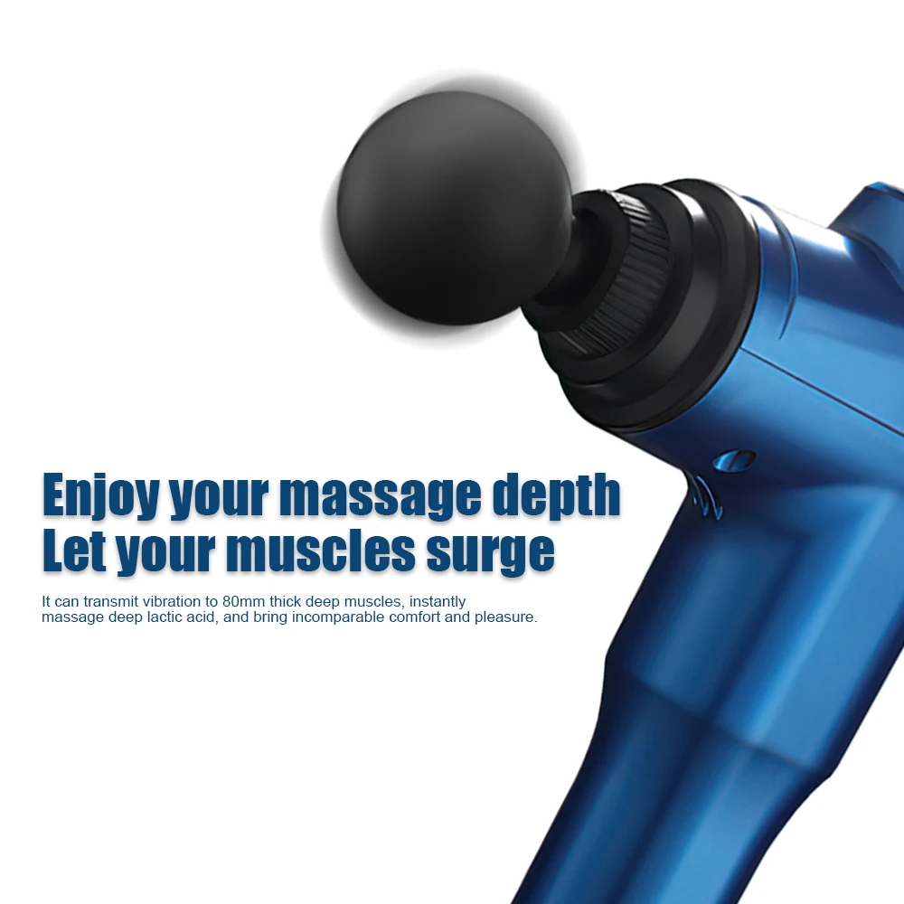 DIOZO массаж мышц тела пистолет 32 шестерни ЖК дисплей Электрический расслабляющий